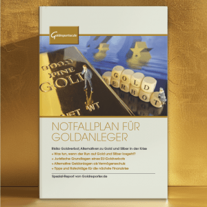 Notfallplan f&uuml;r Goldanleger (gedruckte Ausgabe)